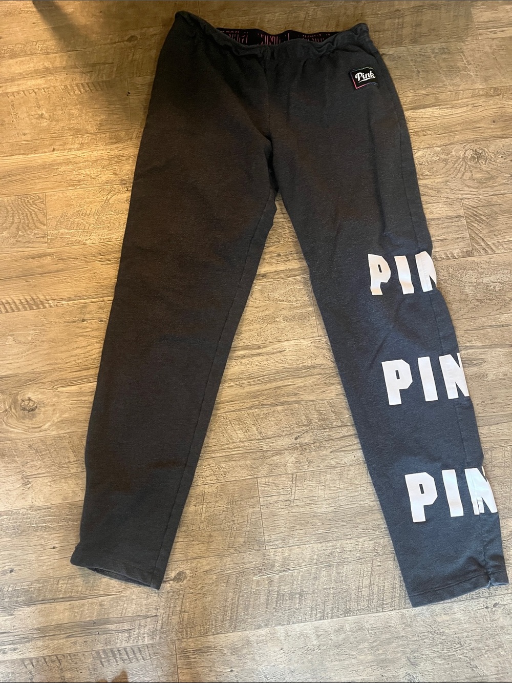 Pink Victoria’s Secret sweatpants